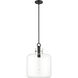 Hayloft 1 Light 14.2 inch Matte Black Pendant Ceiling Light